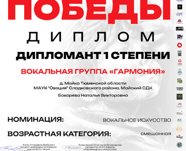 VI Всероссийский патриотический фестиваль «День Победы».